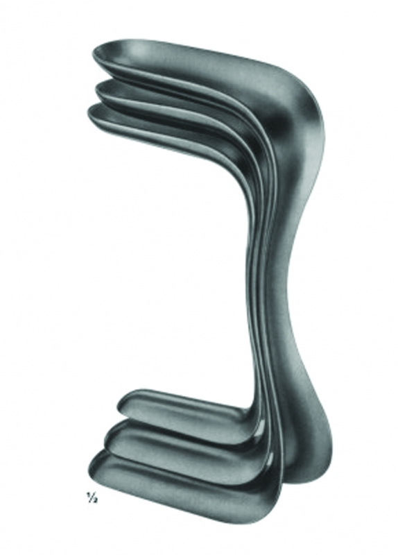  	Vaginal specula, Sets, Upper & Lower Blades